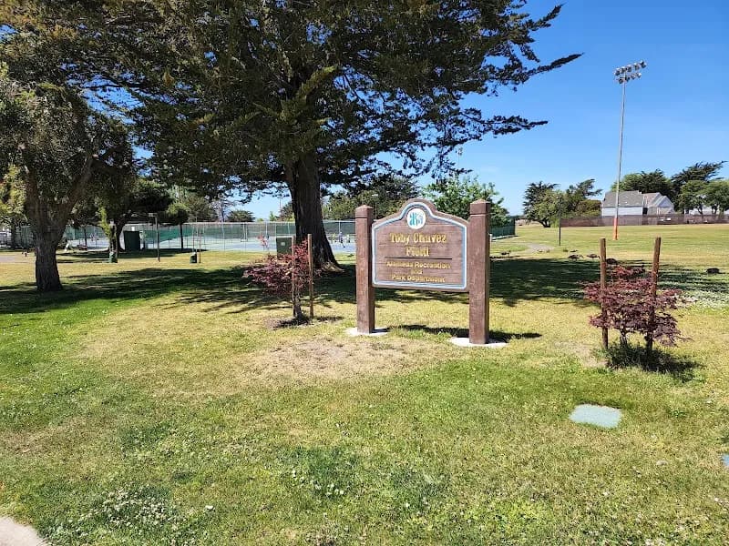 View of Doug Siden Visitor Center at Crab Cove in Alameda, CA