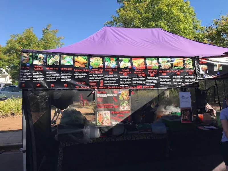 View of Downtown Los Altos Farmers' Market in Los Altos, CA