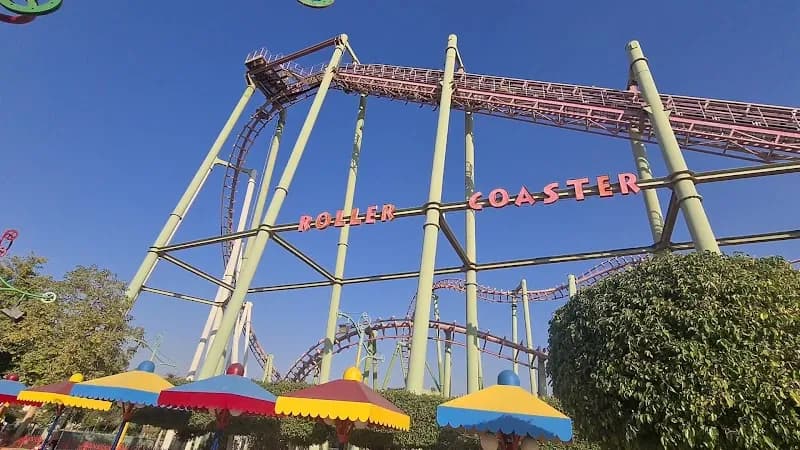 View of Dream Land Amusement Park in 6th of October City, Cairo