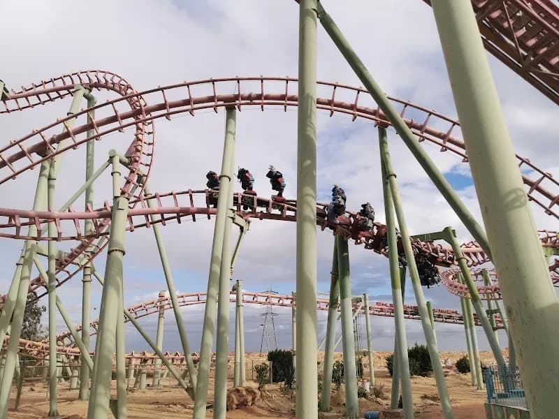 View of Dream Land Amusement Park in 6th of October City, Cairo