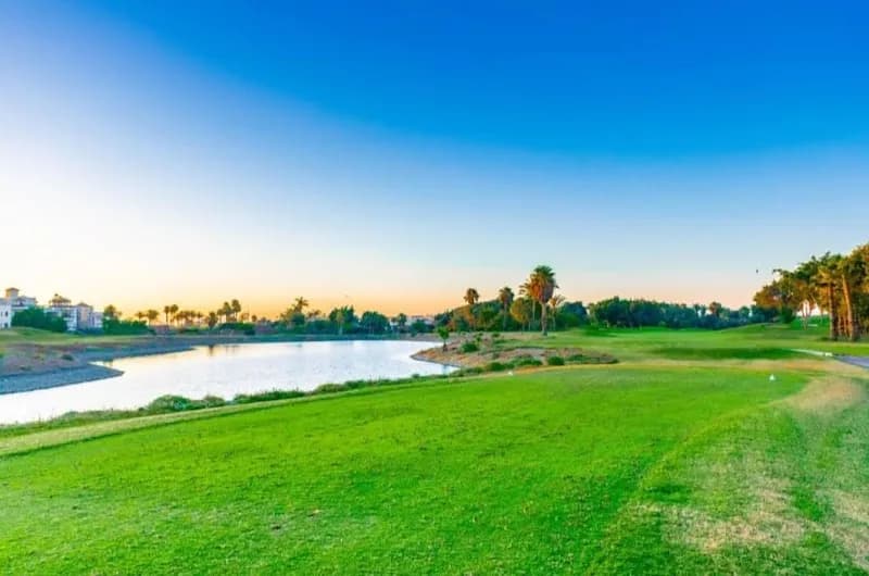 Dreamland Golf Resort golf course in 6th of October City, Cairo