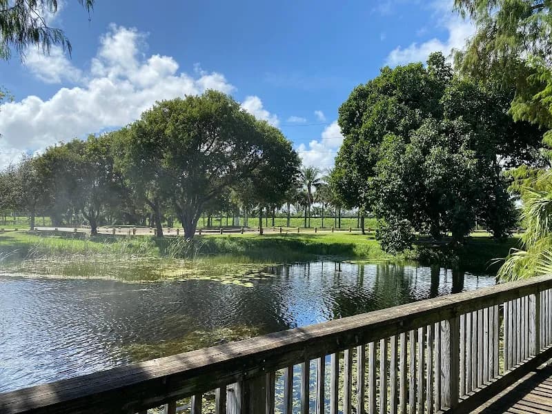 Dreher Park park in West Palm Beach, FL