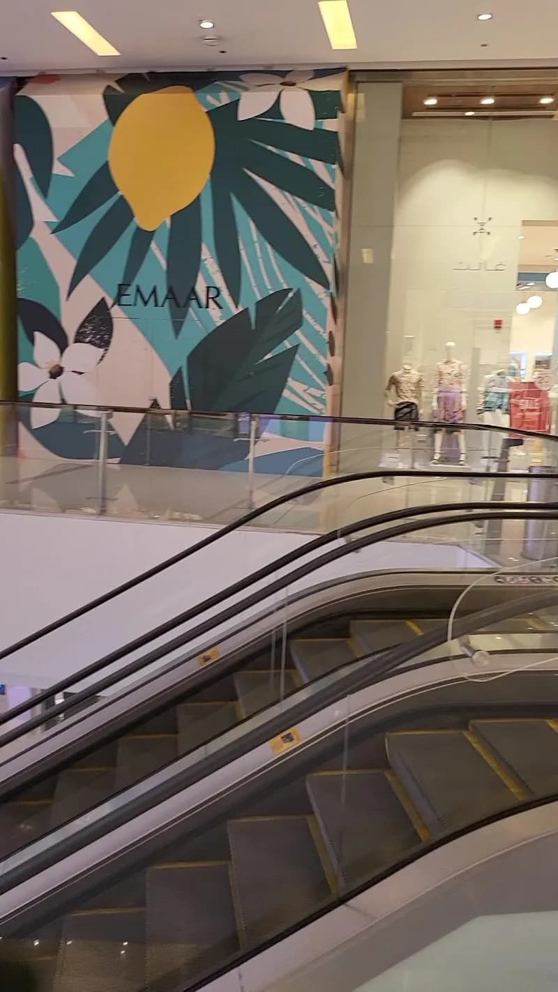 View of Dubai Marina Mall in Marina, Dubai