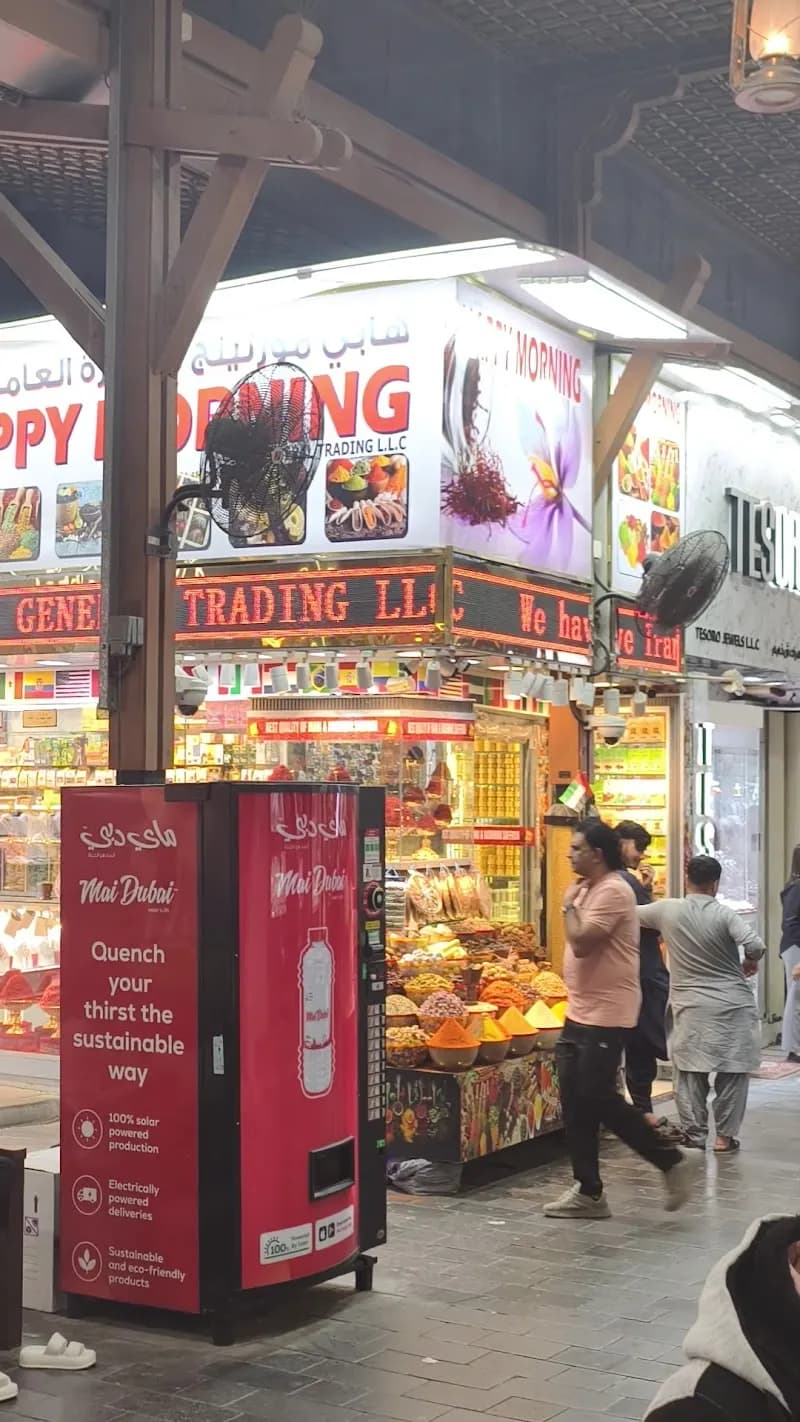 View of Dubai Spice Souk in Deira, Dubai