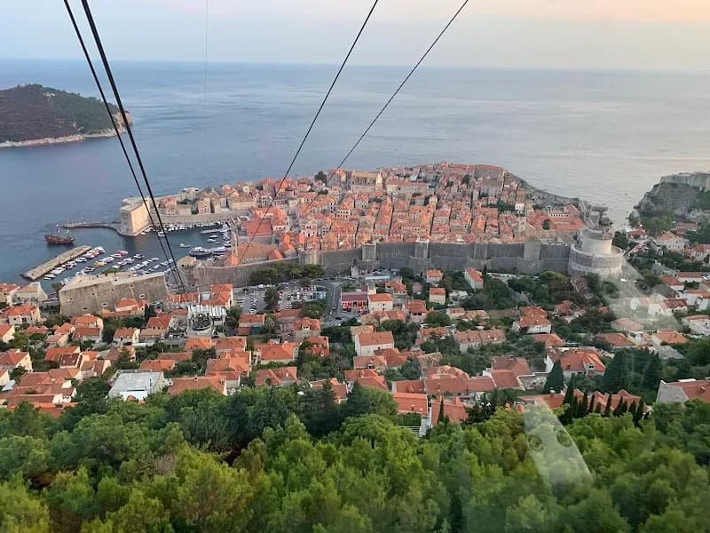 View of Dubrovnik Cable Car in Dubrovnik, DN