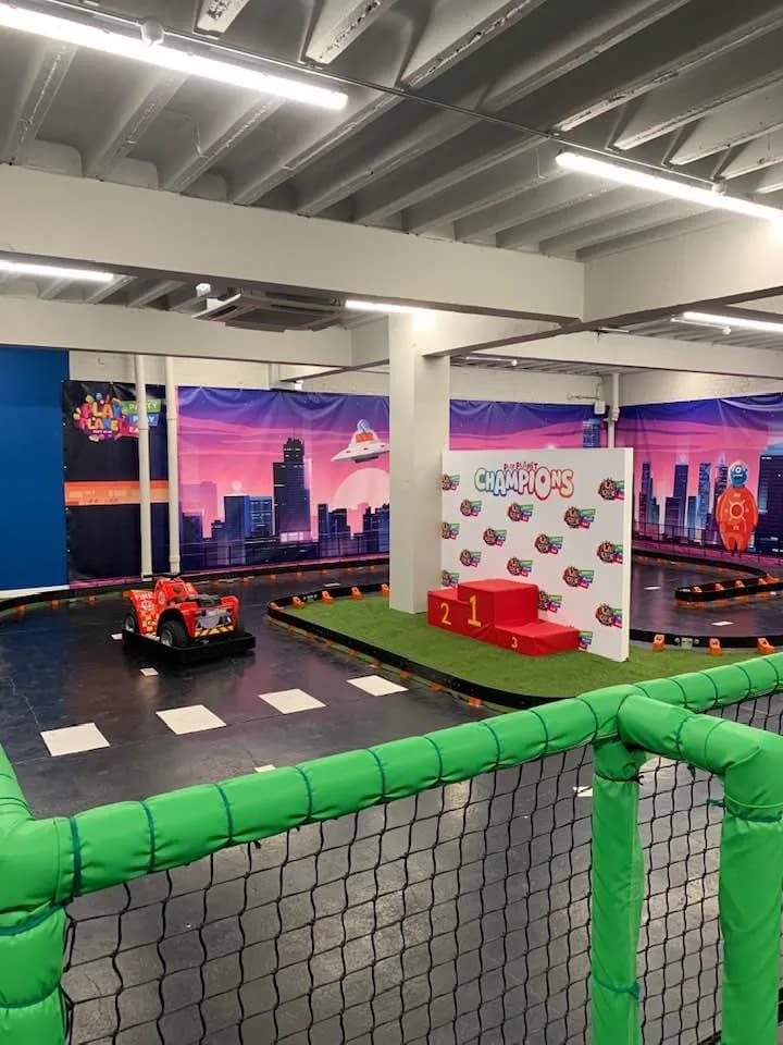 View of Dunfermline High Street Play Area in Dunfermline, Scotland