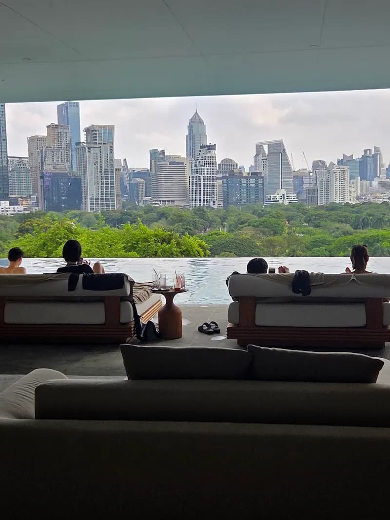 View of Dusit Thani Bangkok in Dusit, BKK