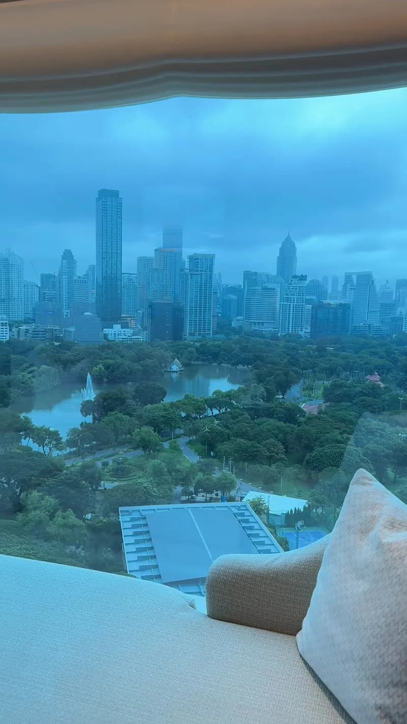 View of Dusit Thani Bangkok in Dusit, BKK