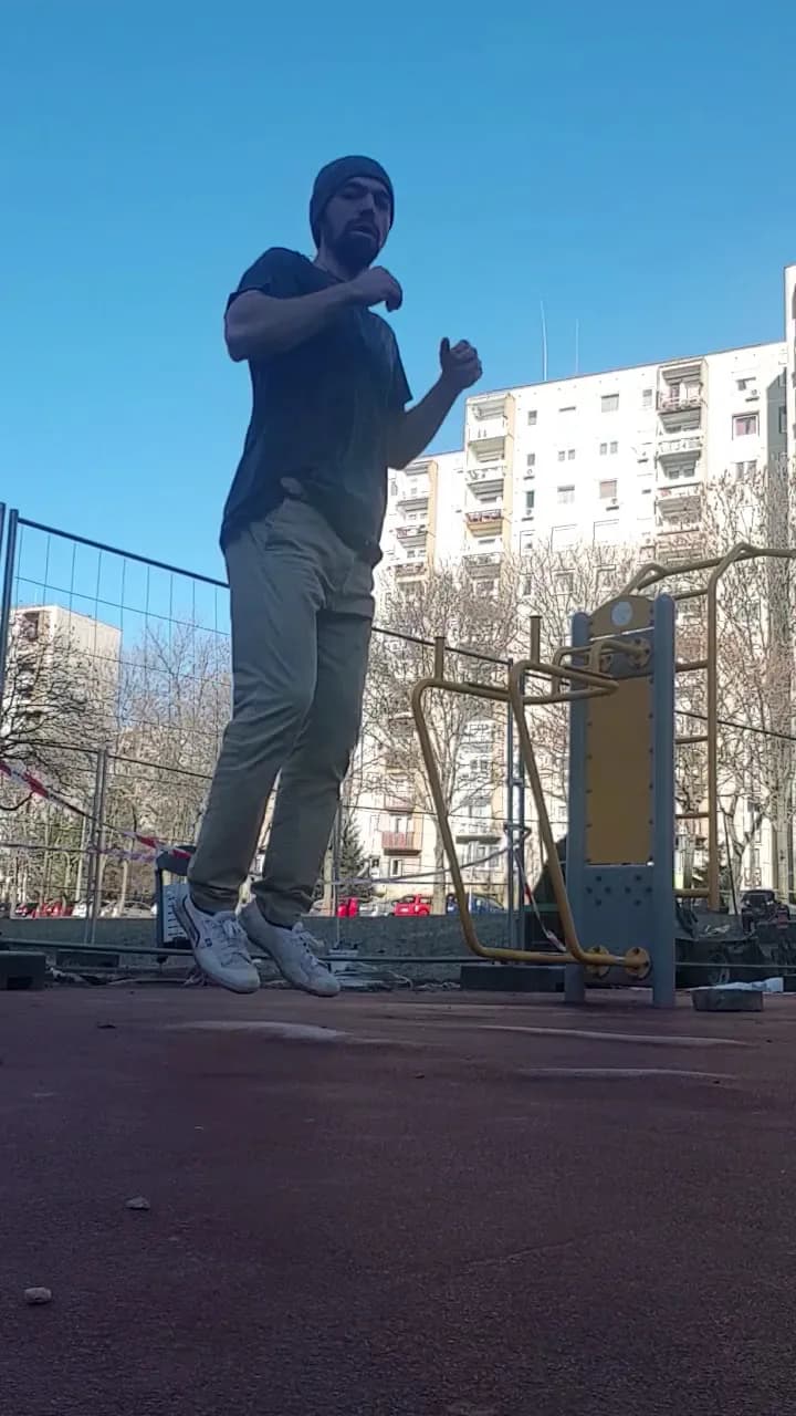 View of Dzsungel park in Óbuda, Budapest