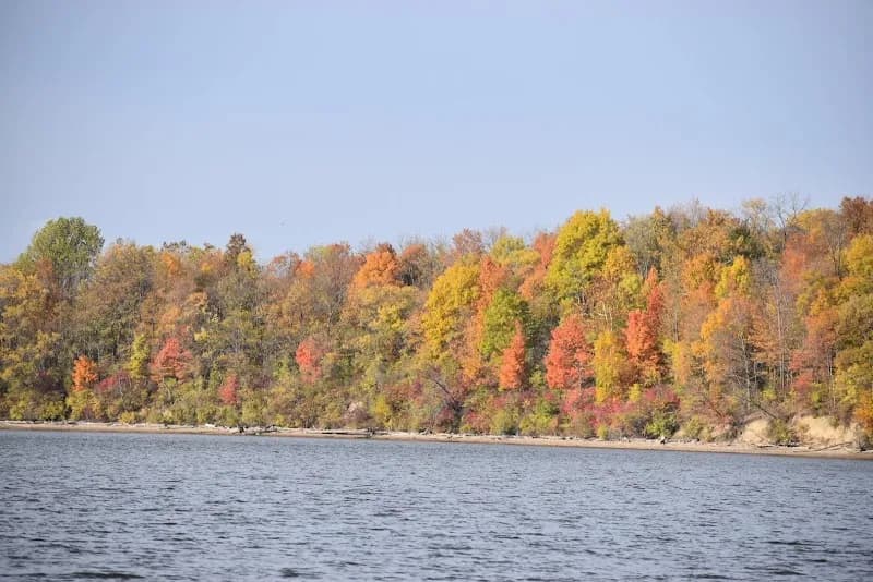 View of Eagle Creek Park in Indianapolis, IN