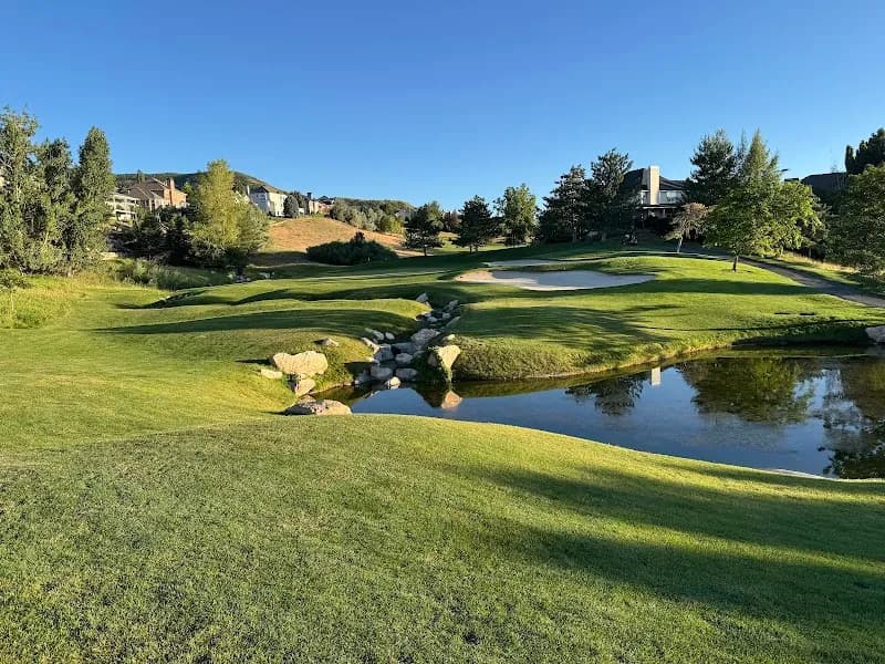 View of Eaglewood Golf Course in North Salt Lake, UT