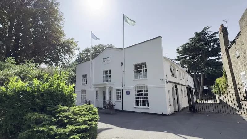 View of Ealing Studios in Ealing, London