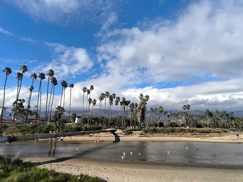 East Beach beach in Santa Barbara, CA