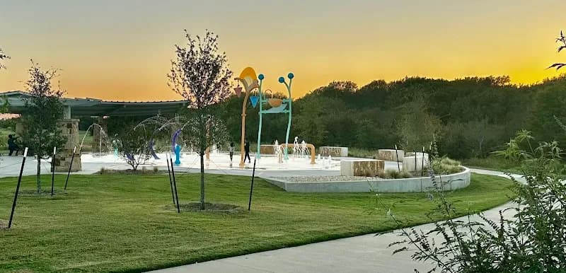 East Meadow Splash Pad park in Wylie, TX