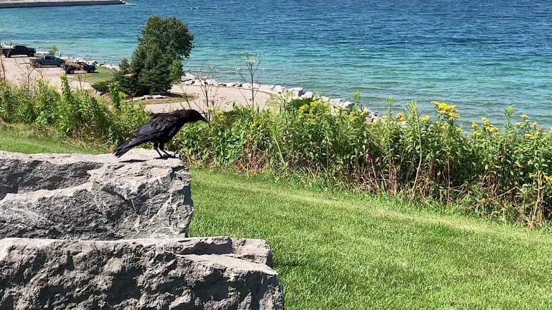 View of East Park in Petoskey, MI