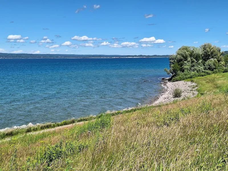 View of East Park in Petoskey, MI