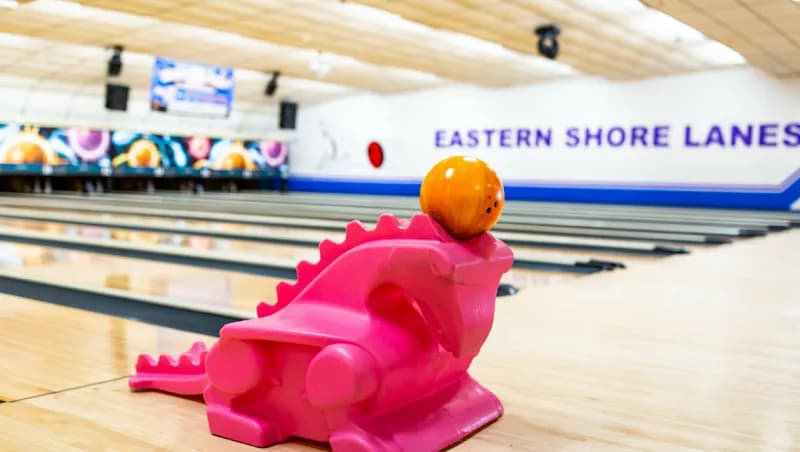 Eastern Shore Lanes bowling alley in Essex, MD