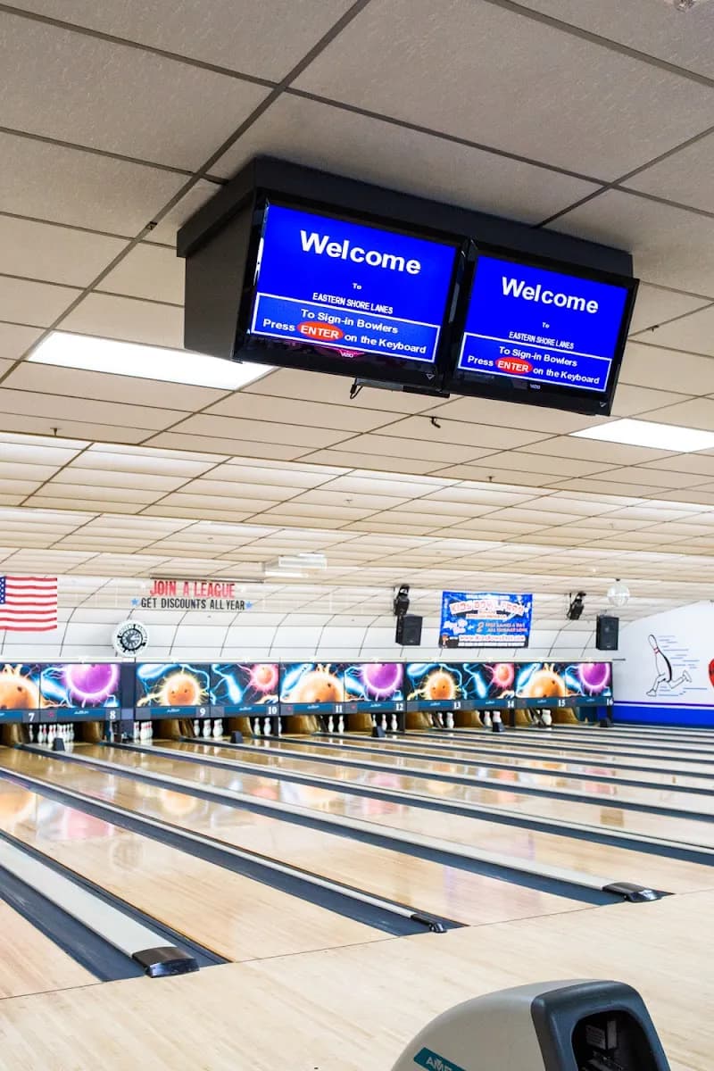 View of Eastern Shore Lanes in Essex, MD