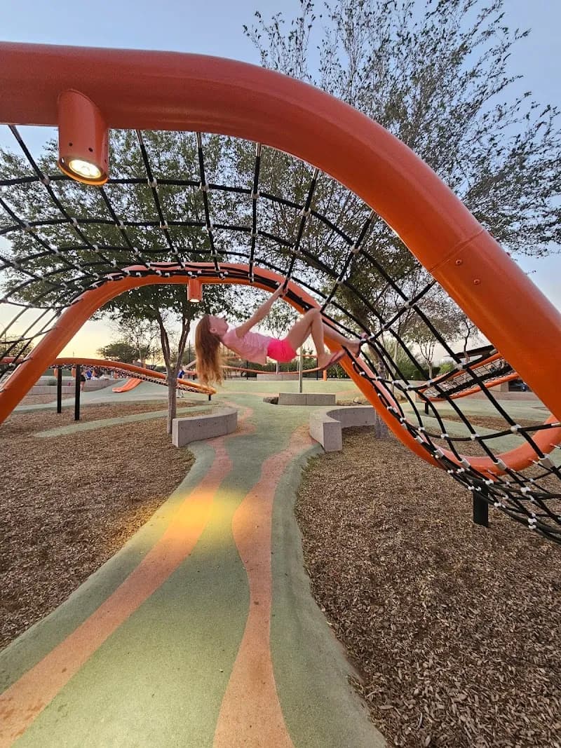 View of Eastmark Great Park in Peoria, AZ