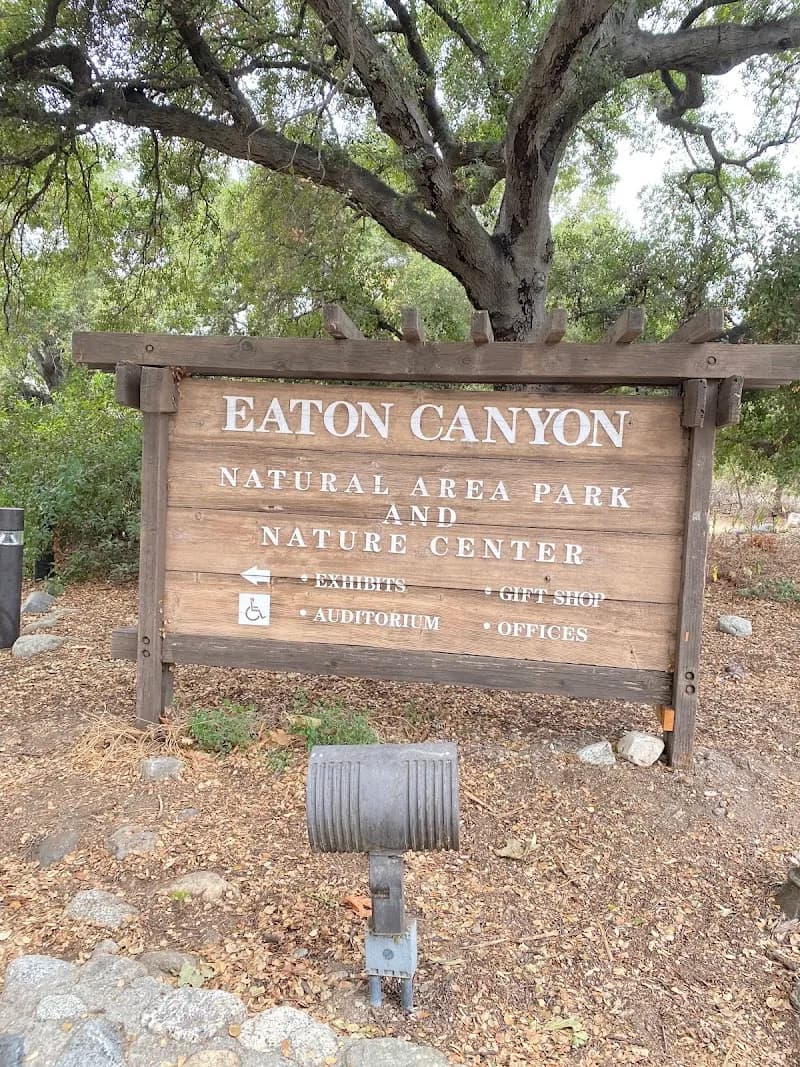Eaton Canyon Nature Center visitor center in Pasadena, CA