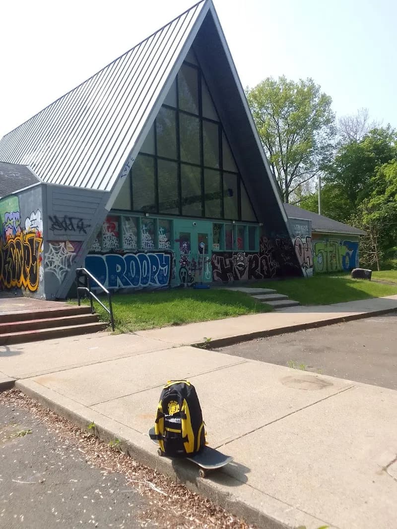 View of Edgewood Skate Park in Edgewood, NM