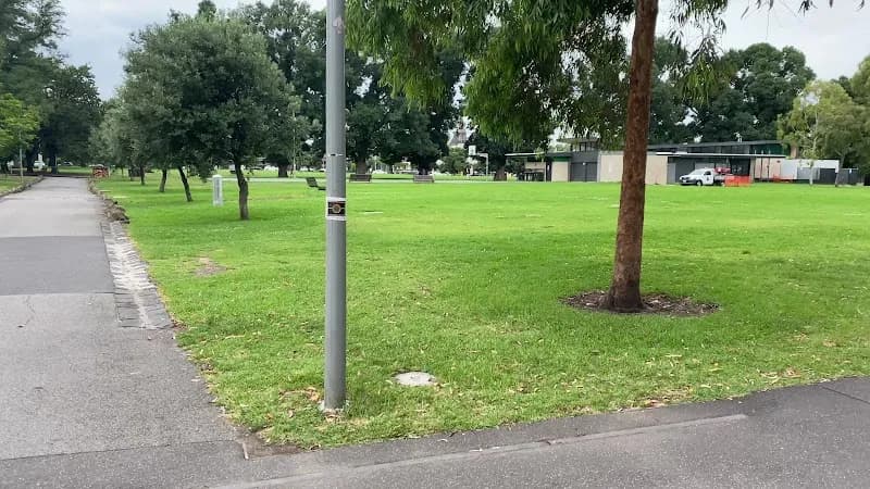 View of Edinburgh Gardens in Fitzroy, VIC