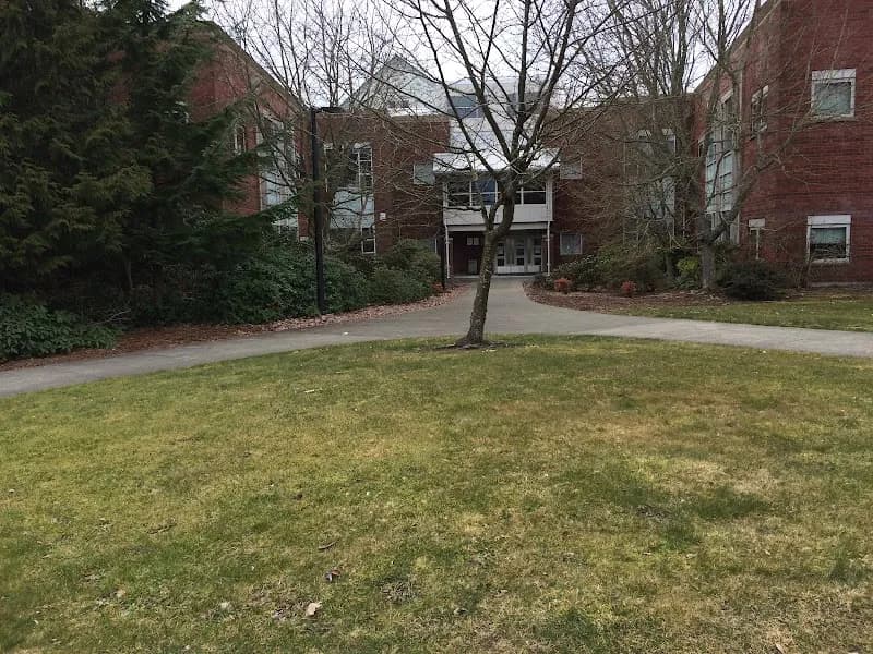 View of Edmonds-Woodway High School in Edmonds, WA