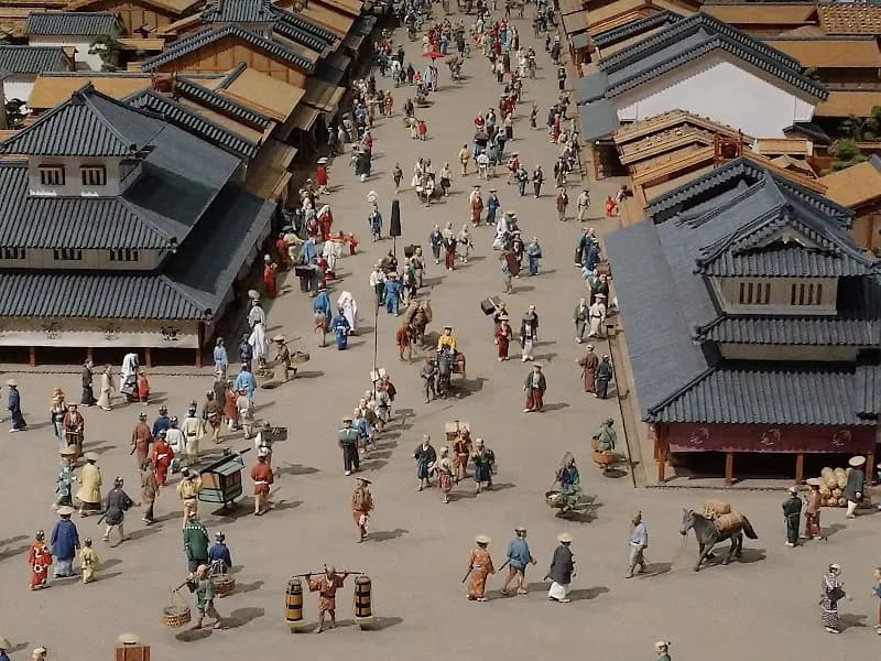 View of Edo-Tokyo Museum in Tokyo, TK