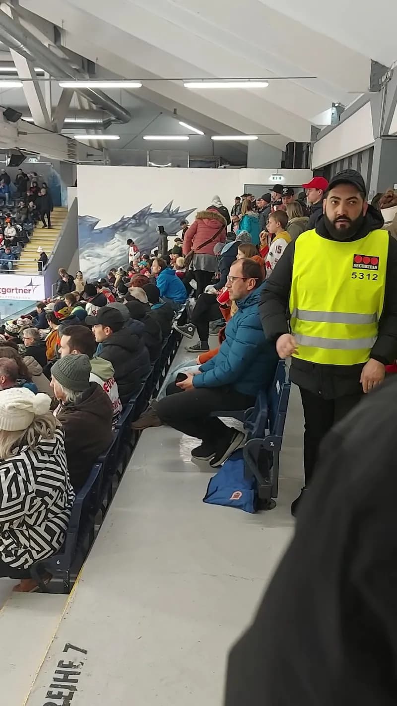 View of Eisarena Salzburg / Kunsteisbahn in Salzburg, SBG