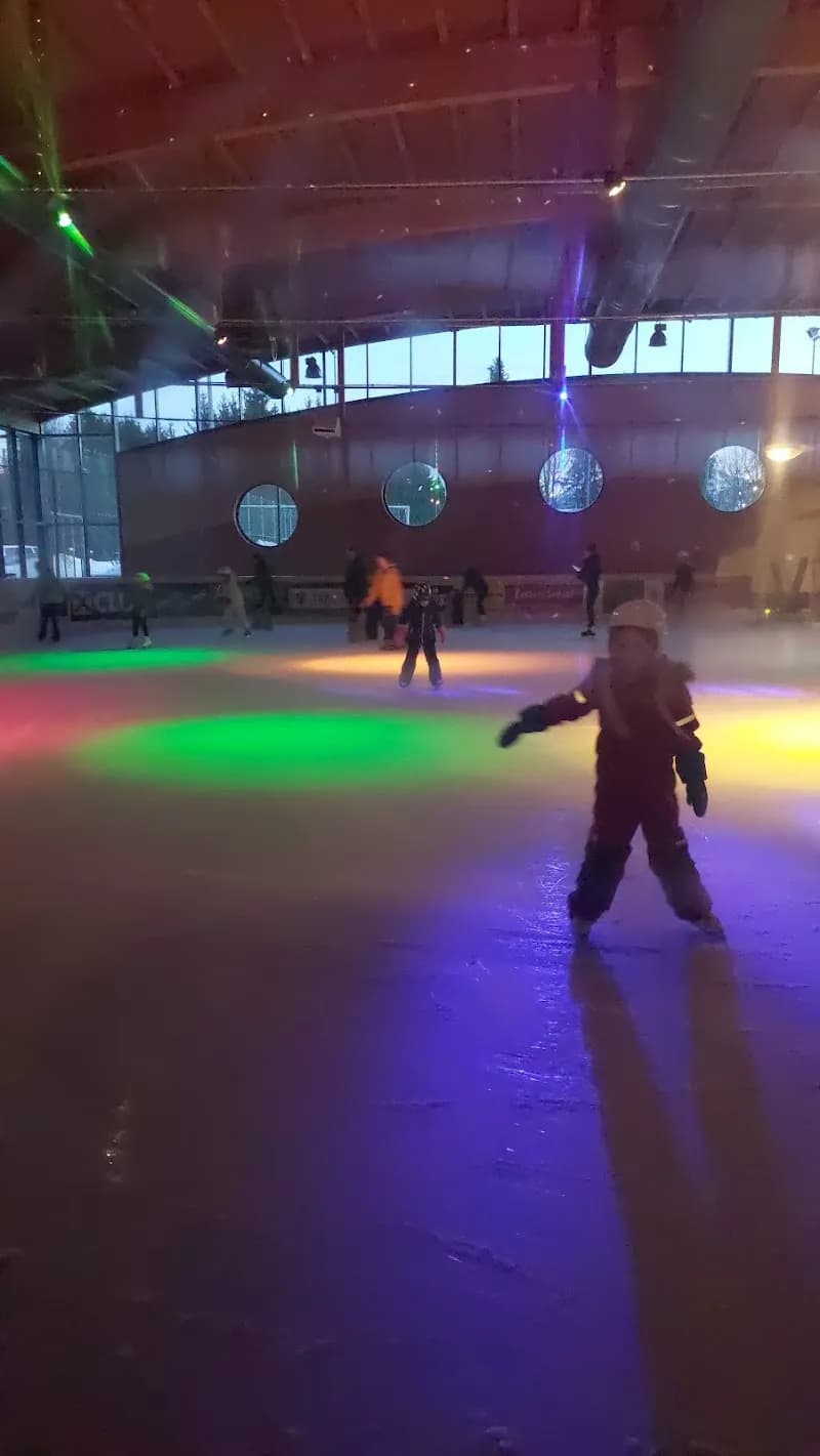 View of Eissporthalle Mondsee in Thalgau, Salzburg