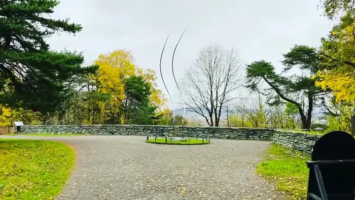 View of Ekebergparken in Ekeberg, Oslo