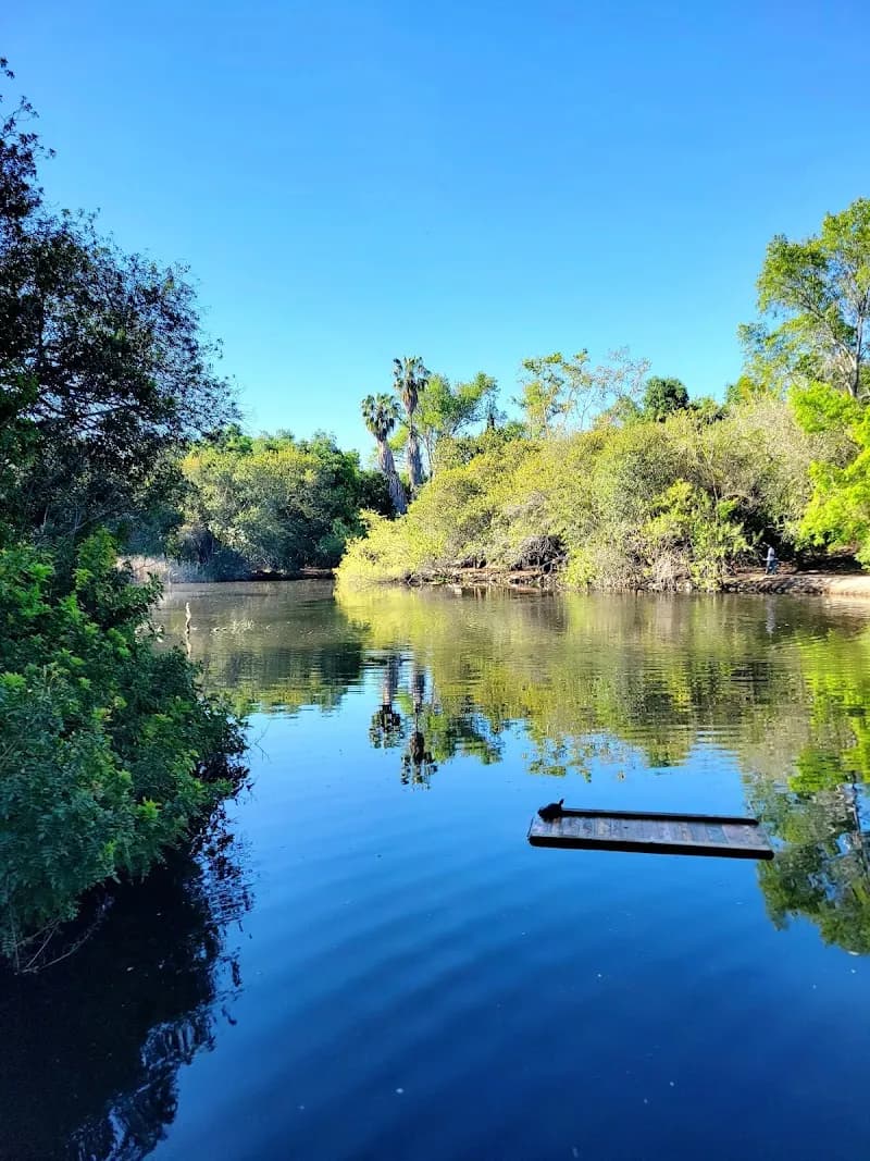 View of El Dorado East Regional Park in Long Beach, CA