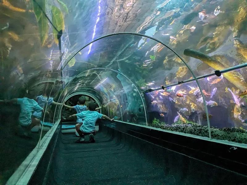 View of El Parque de la Imaginación in Santa María del Mar, Lima