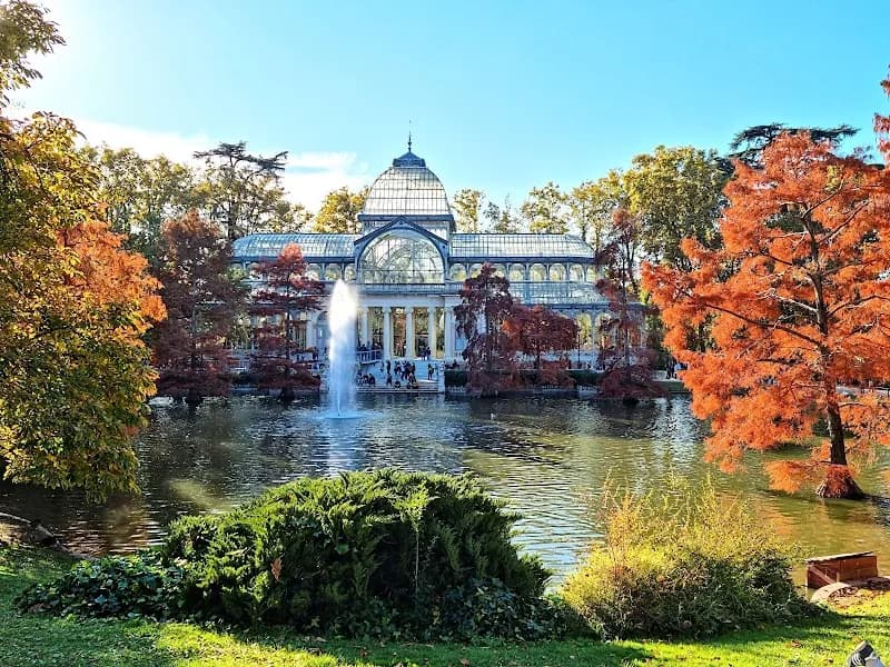 View of El Retiro Park in Madrid, MD
