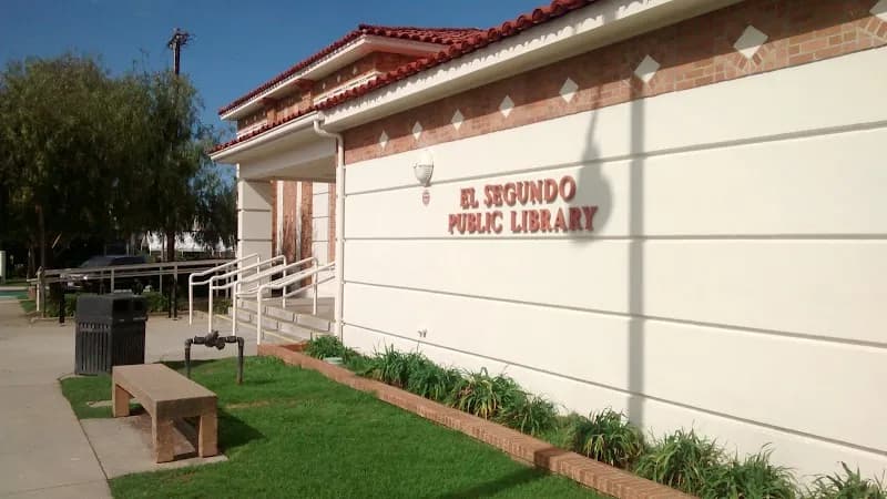 View of El Segundo Public Library in El Segundo, CA