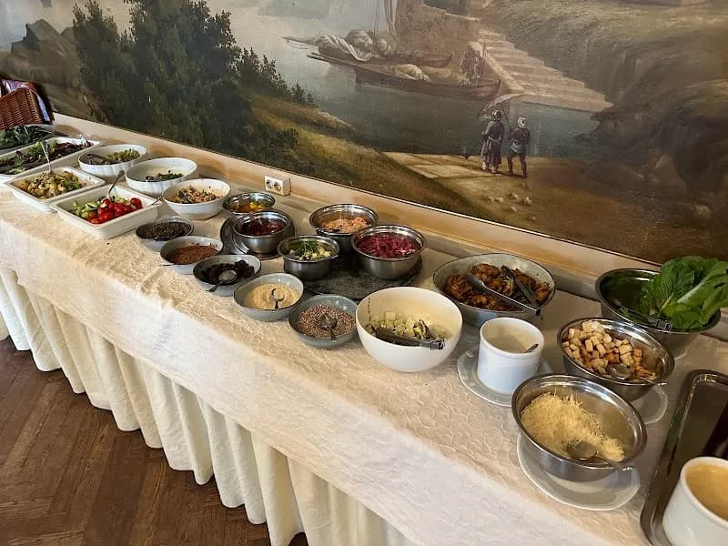 View of Elfviks Herrgård in Lidingö, Stockholm