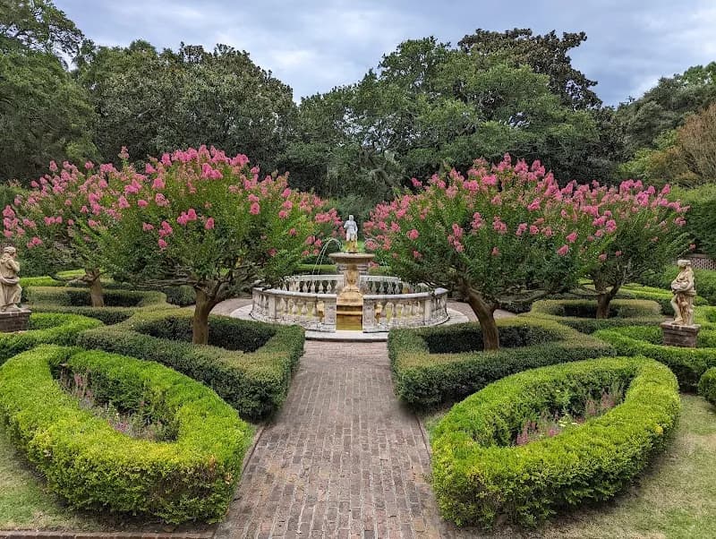 View of Elizabethan Gardens in Nags Head, NC