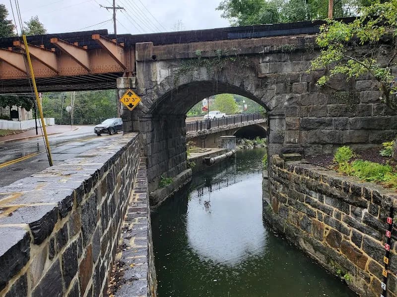 View of Ellicott City Historic District in Ellicott City, MD