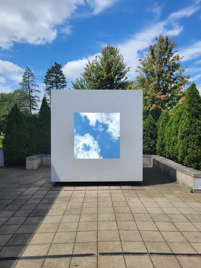 View of Elmhurst Art Museum in Elmhurst, IL