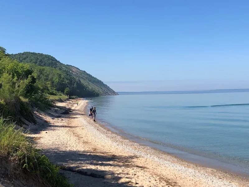 View of Empire Beach in Empire, MI