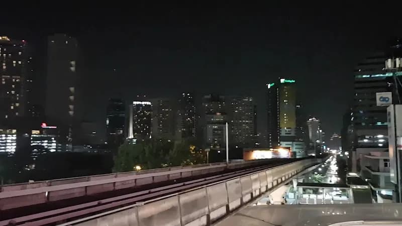 View of Emporium and EmQuartier Shopping Complex Play Areas in Pathum Wan, BKK