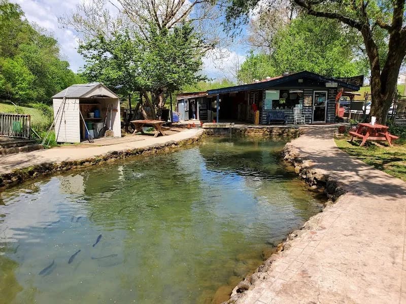 View of English Mountain Trout Farm in Newport, TN