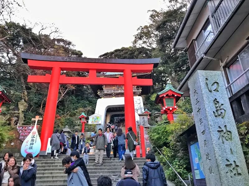 Enoshima island in Fujisawa, Kanagawa