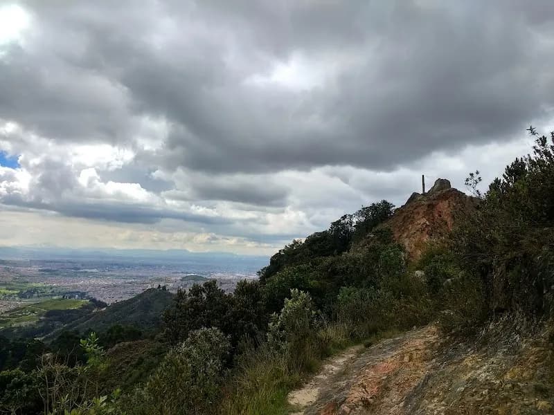 View of Entre Nubes Park in Soacha, CD