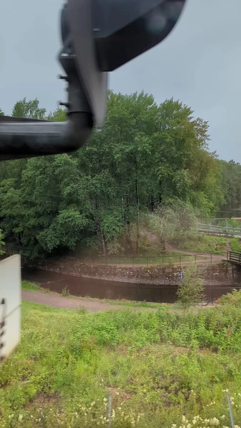 View of Entry to hiking trail in Grefsen, Oslo