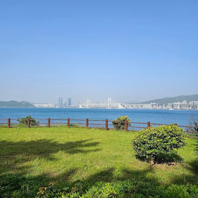 View of Eomgnak Island Park in Busan, BSN