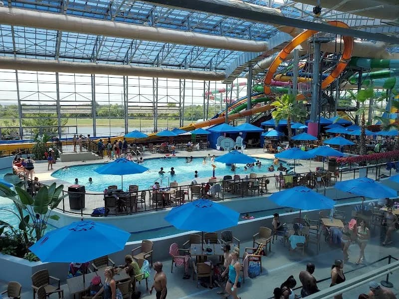 View of Epic Waters Indoor Waterpark in Dallas, TX