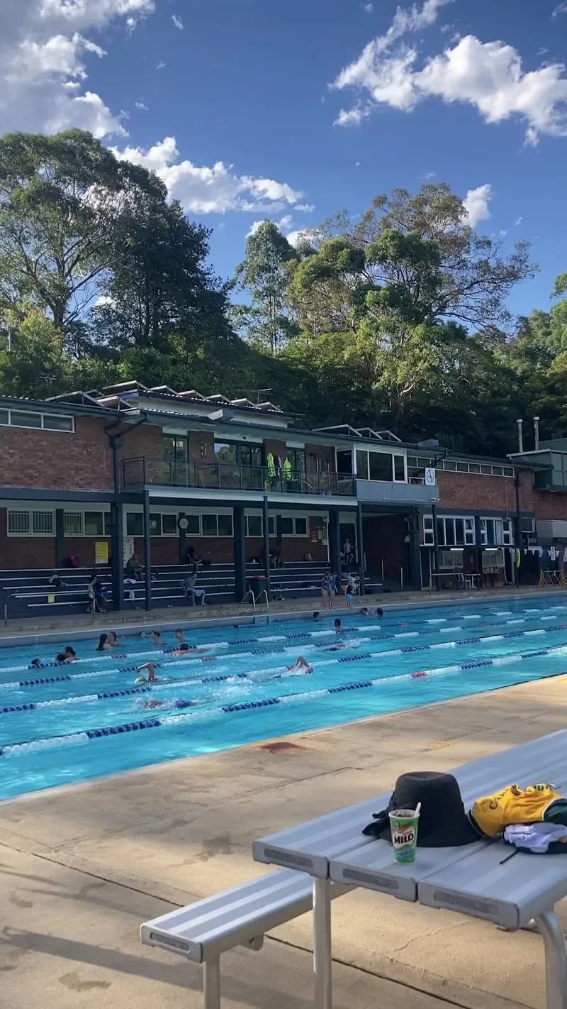 View of Epping Aquatic and Leisure Centre in Epping, NSW