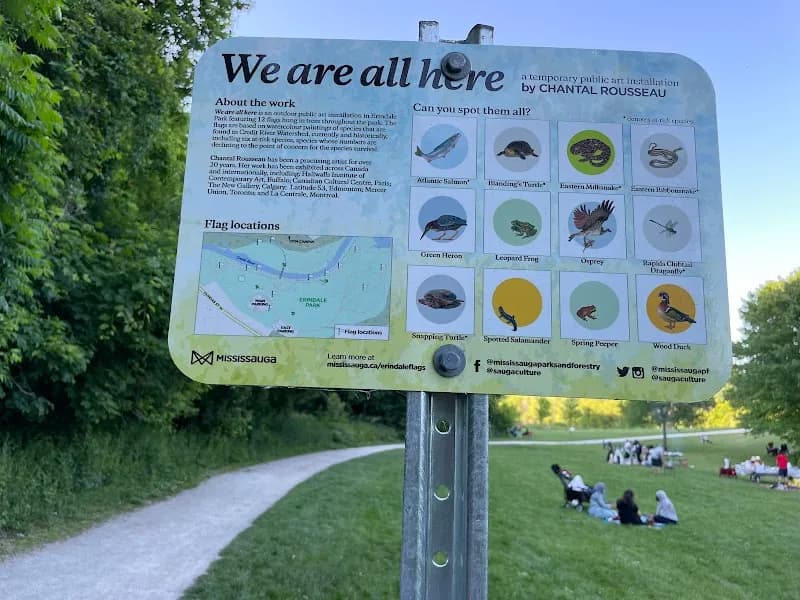 View of Erindale Park in Mississauga, ON