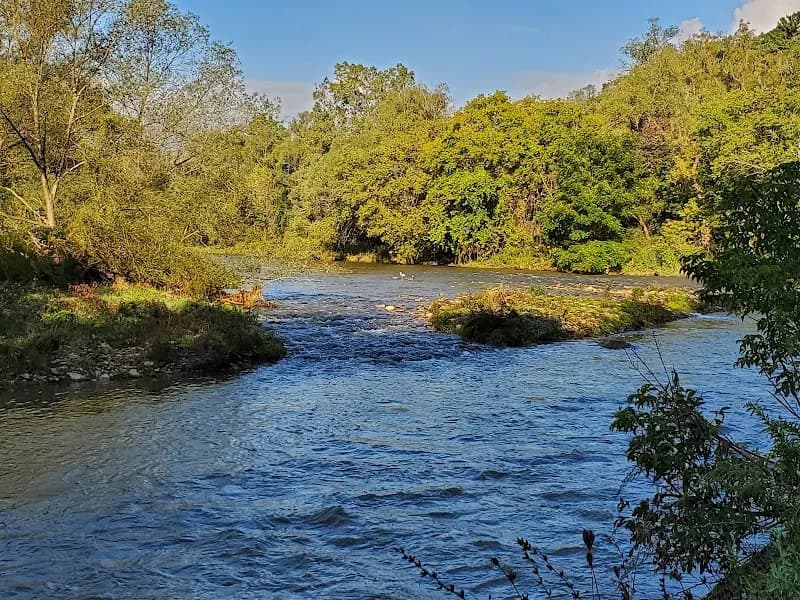 View of Erindale Park in Port Credit, ON